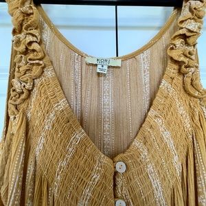 Flowy Mustard Yellow Top